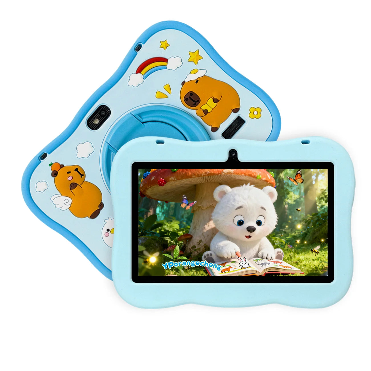 Kids Tablet 7 inch, Children Tablet with Parent Control,dual cameras, children's gifts for Christmas and birthday.Pink