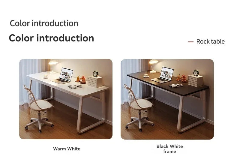 Desk for home use, student writing desk, study desk, small layout, minimalist office desk, bedroom desk, minimalist style, compu