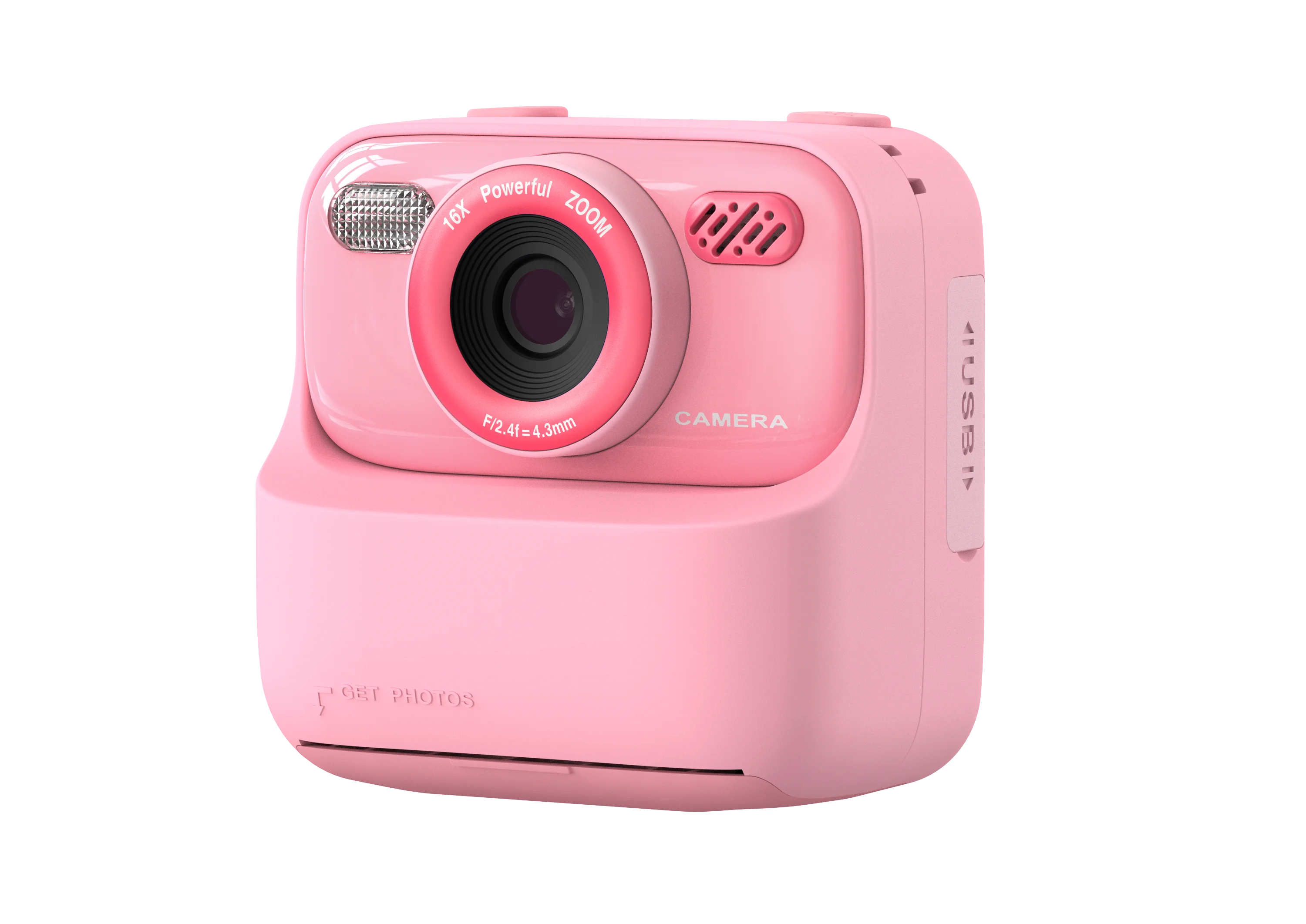 Kid Camera Instant Print Photo Kids Digital Camera Children Video Recorder Toys Pocket Thermal Photo Printer for Boys Girls Gift