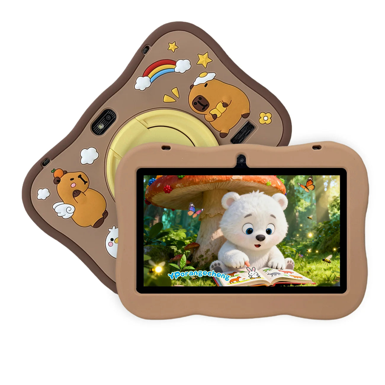 Kids Tablet 7 inch, Children Tablet with Parent Control,dual cameras, children's gifts for Christmas and birthday.Pink