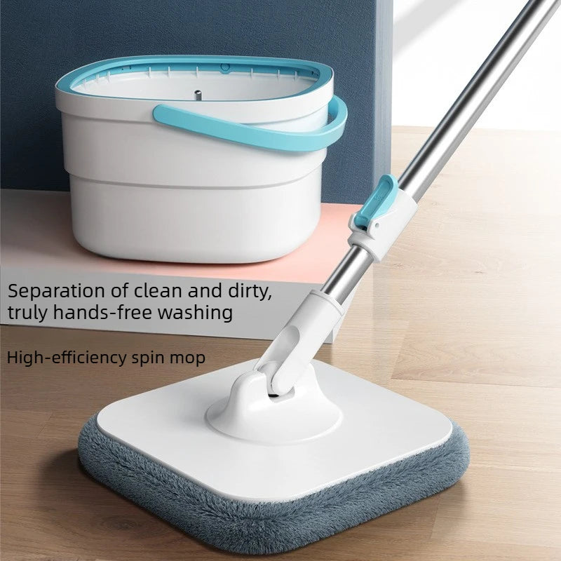 Clean and Dirty Water Separation Rotary Mop, No Need for Manual Cleaning, Quickly and Neatly Completes Home Cleaning