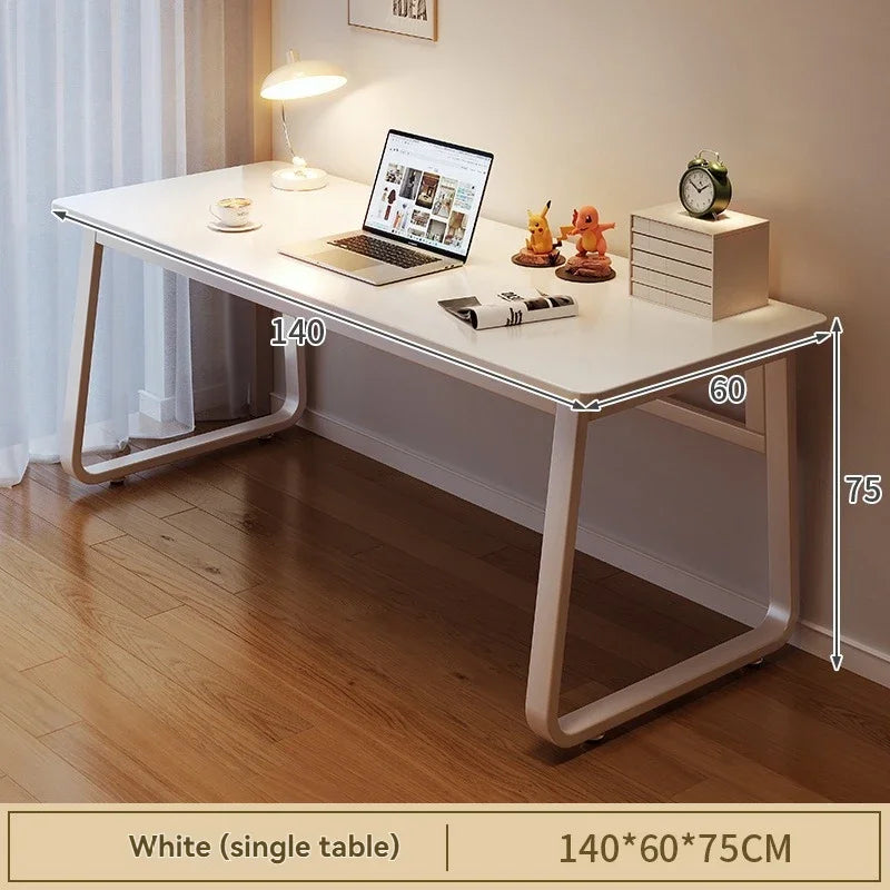 Desk for home use, student writing desk, study desk, small layout, minimalist office desk, bedroom desk, minimalist style, compu