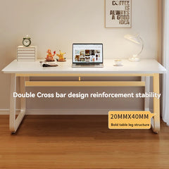 Desk for home use, student writing desk, study desk, small layout, minimalist office desk, bedroom desk, minimalist style, compu