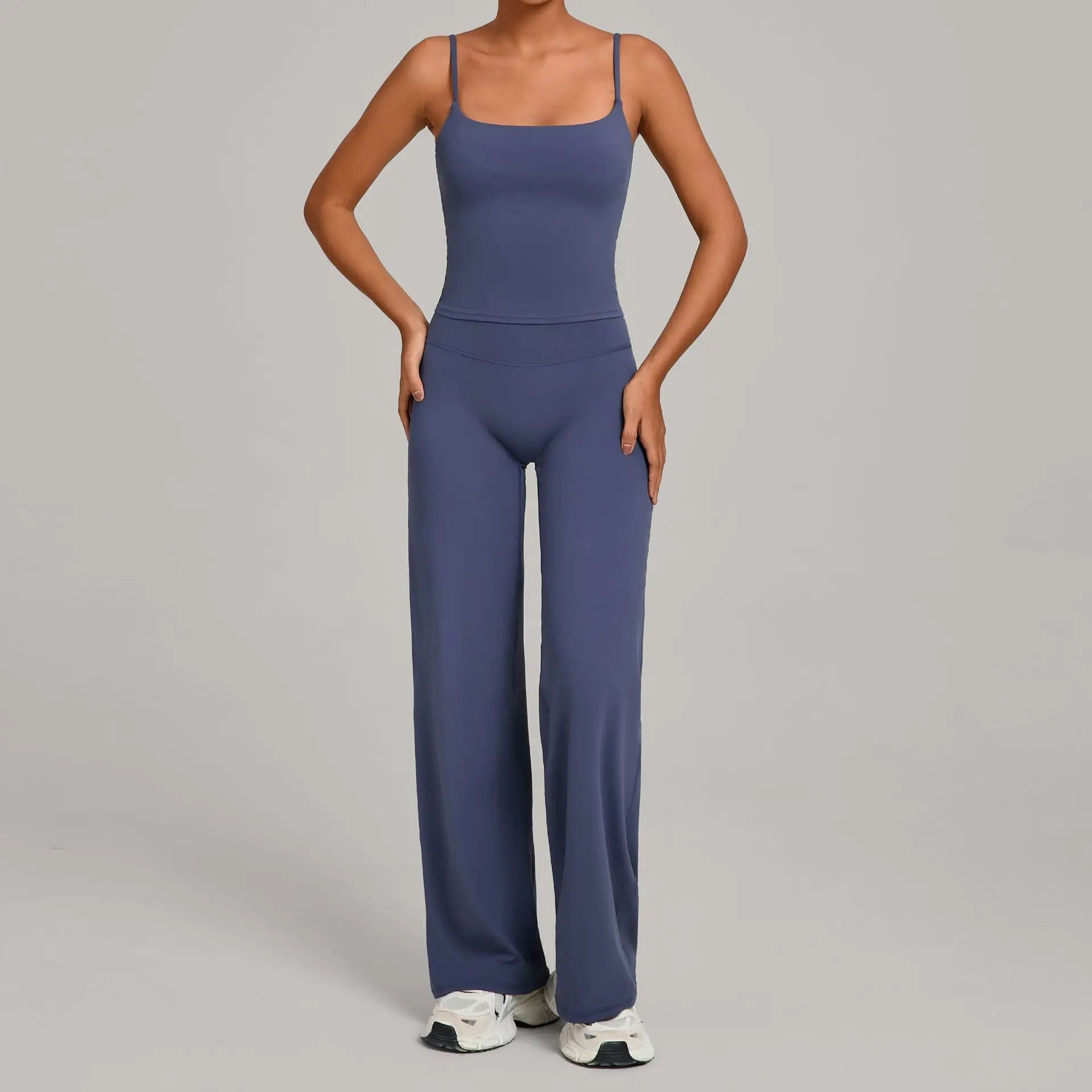 Gym Workout Clothes Women's Casual Wear Outdoor Sports Tight Yoga Suit Naked Feeling Fitness Suit High Waist Yoga Two-piece Set